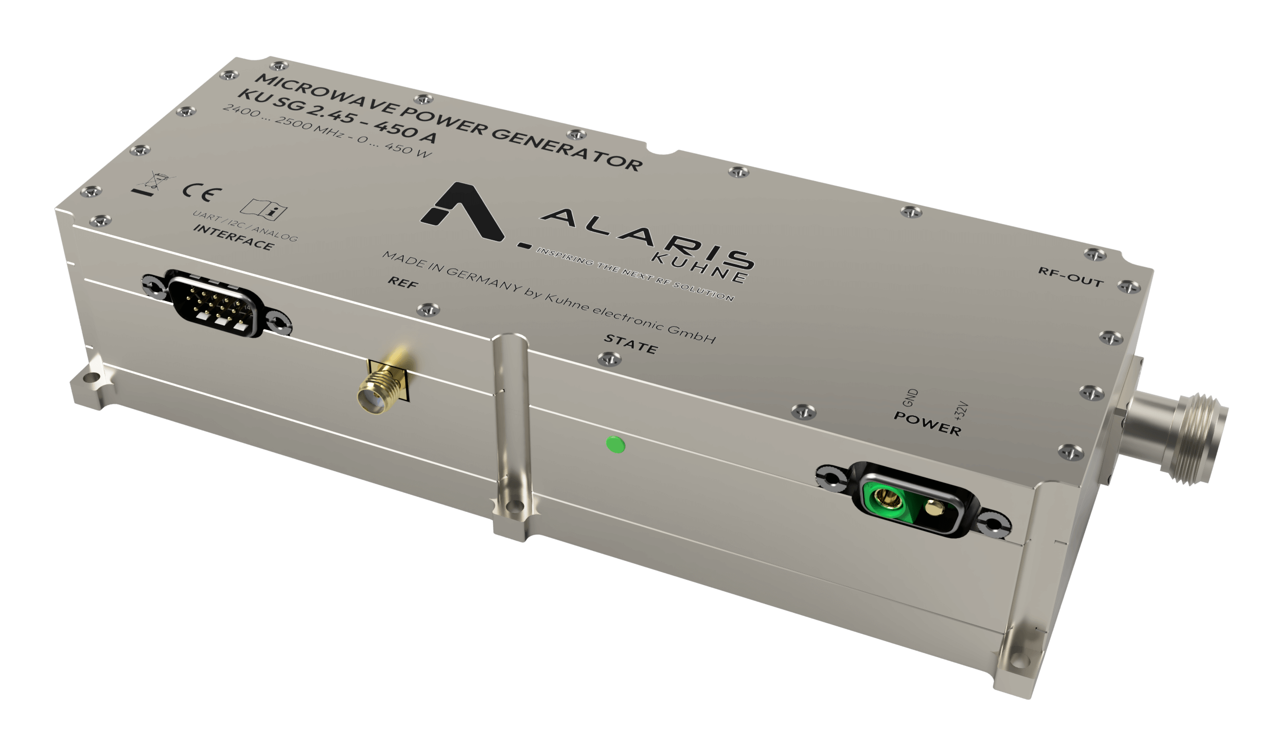 High Power Microwave Generator 450 W (KU SG 2.45 - 450 A)